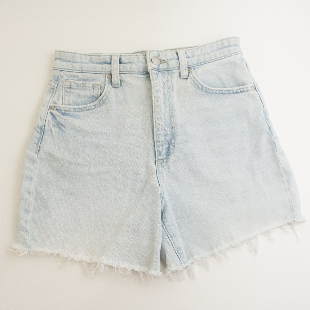 Joe's Jeans Light Wash Cut Off Denim Shorts